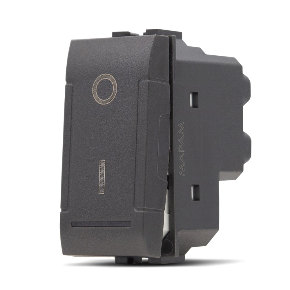 Interruttore Bipolare Bticino Living Light | 16A 250V | Nero | 1 Modulo | Compatibile - Foto 8