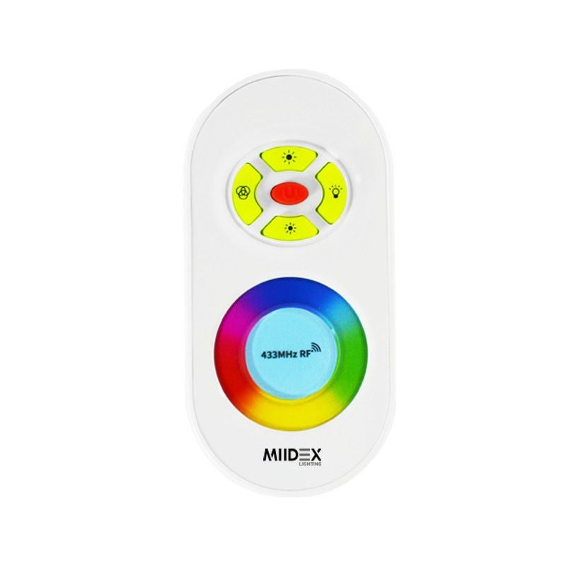 Contrôleur LED RGB 216W - Télécommande RF 20m - 12V/24V DC - Dimmable - 2