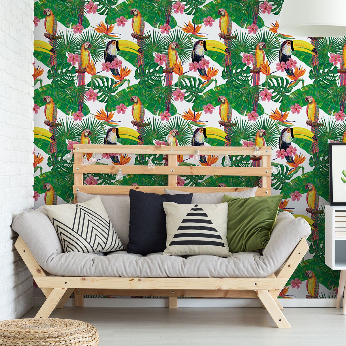 Adesivo arazzo tropicale Bogota - Sticker adesivo - adesivi murali - 40x40cm - 3