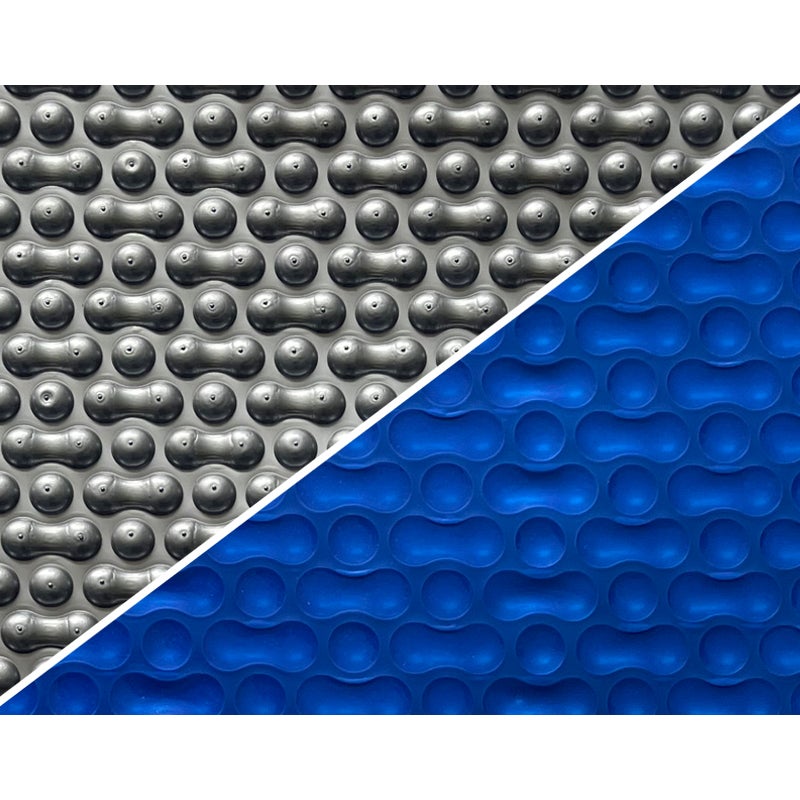 COIL Folia solarna podwójny pęcherzyk niebiesko-srebrna grubość 500 mikronów szerokość 3m