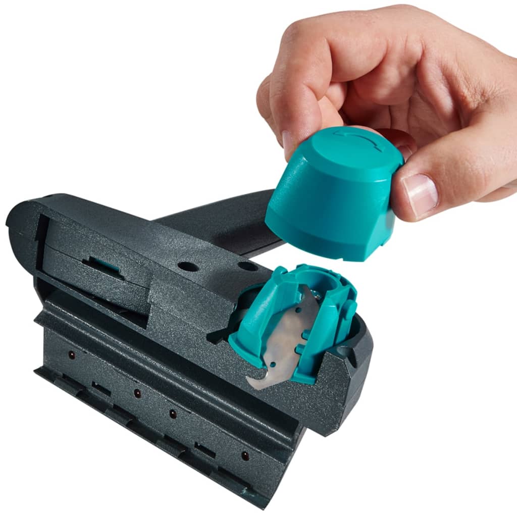 Coupe Plaques de Plâtre avec Règle - 1 lame trapèze et 1 lame à crochet - wolfcraft 4014000 - 8