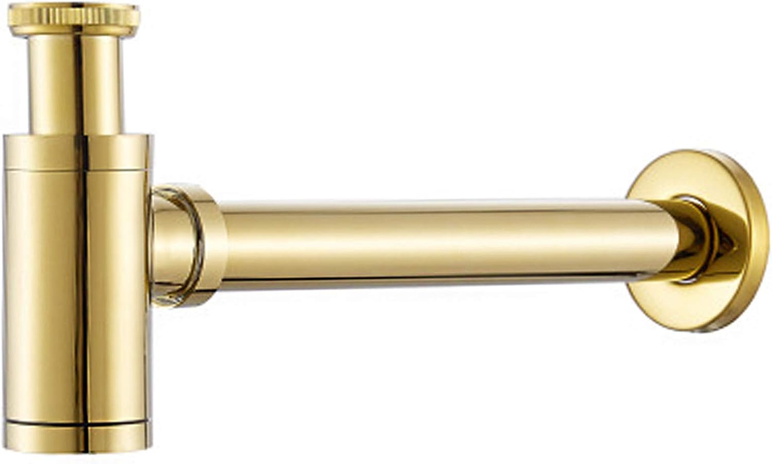 (Lub) Okrągły syfon butelkowy z mosiądzu, 1,5 cala, Syfon umywalkowy, Syfon antyzapachowy, Syfon odpływowy, Odpływ łazienkowy, Umywalka, Pojemnik