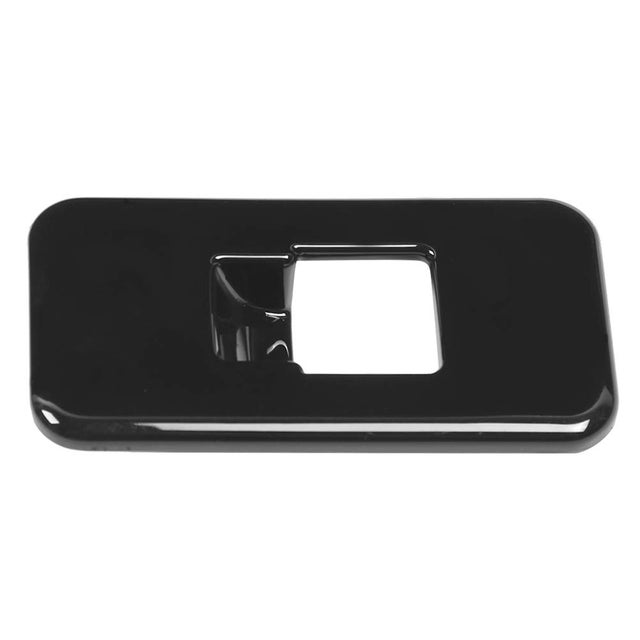 Lot de 4 couvercles de panneau de boutons de commutateur de fenêtre, garniture noire piano pour Land Rover Discovery 5 2017-2020