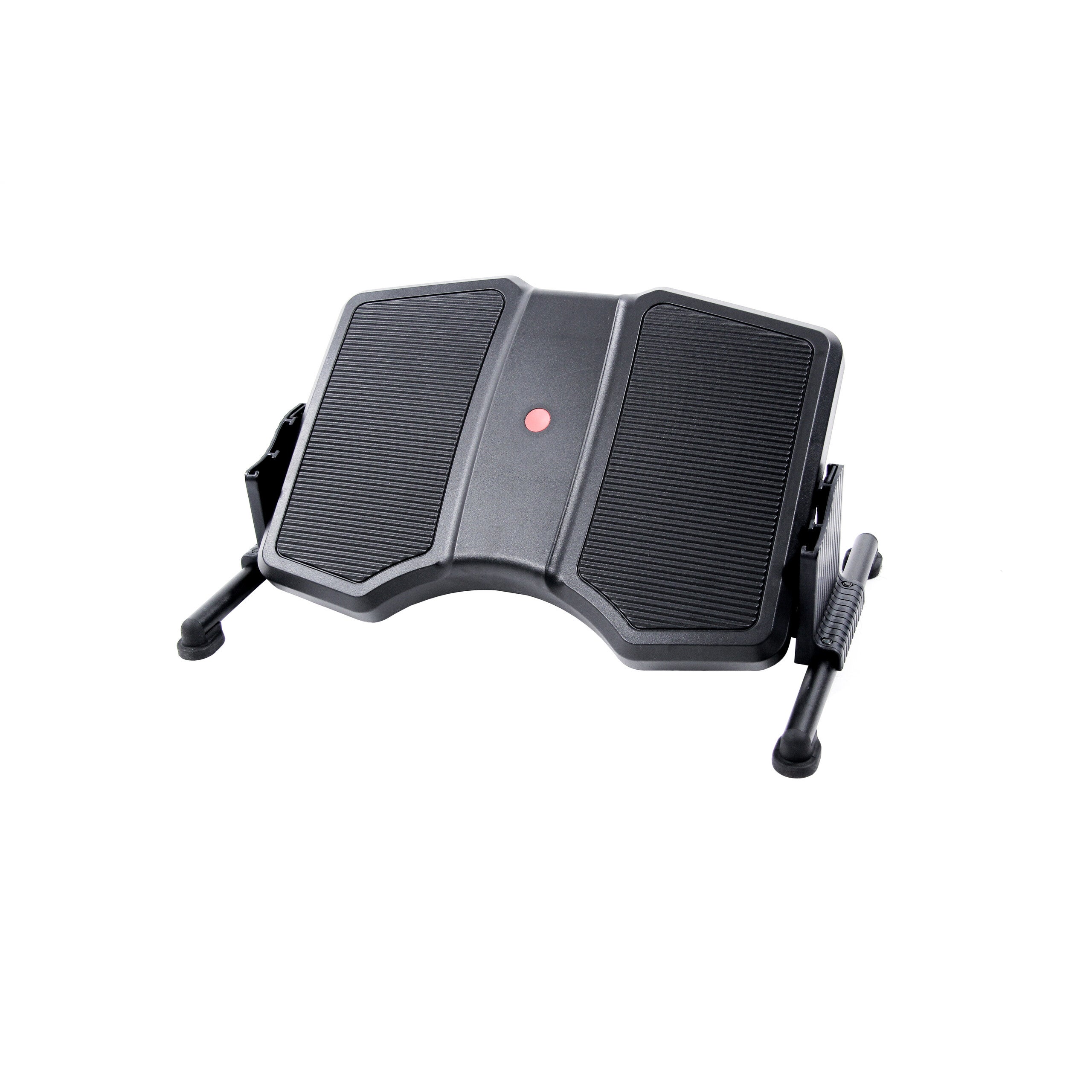 Poggiapiedi PODI II regolabile in altezza Plastica nero hjh OFFICE - 8