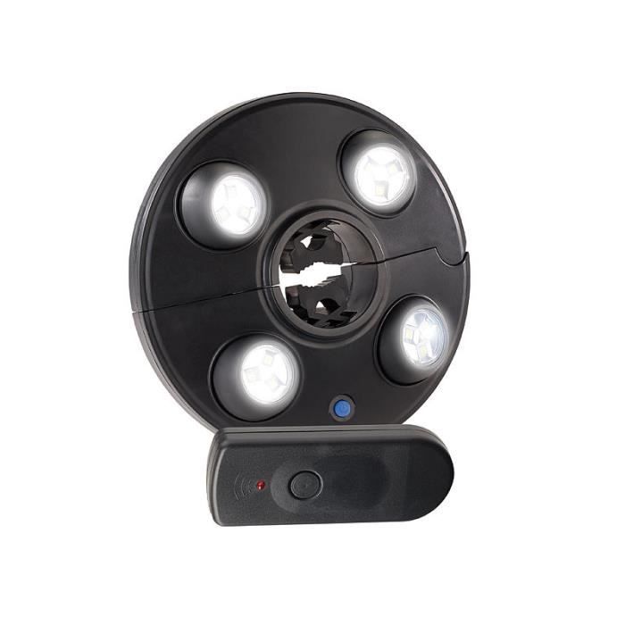Lampa LED do Parasola 4x Obrotowe Reflektory + Pilot