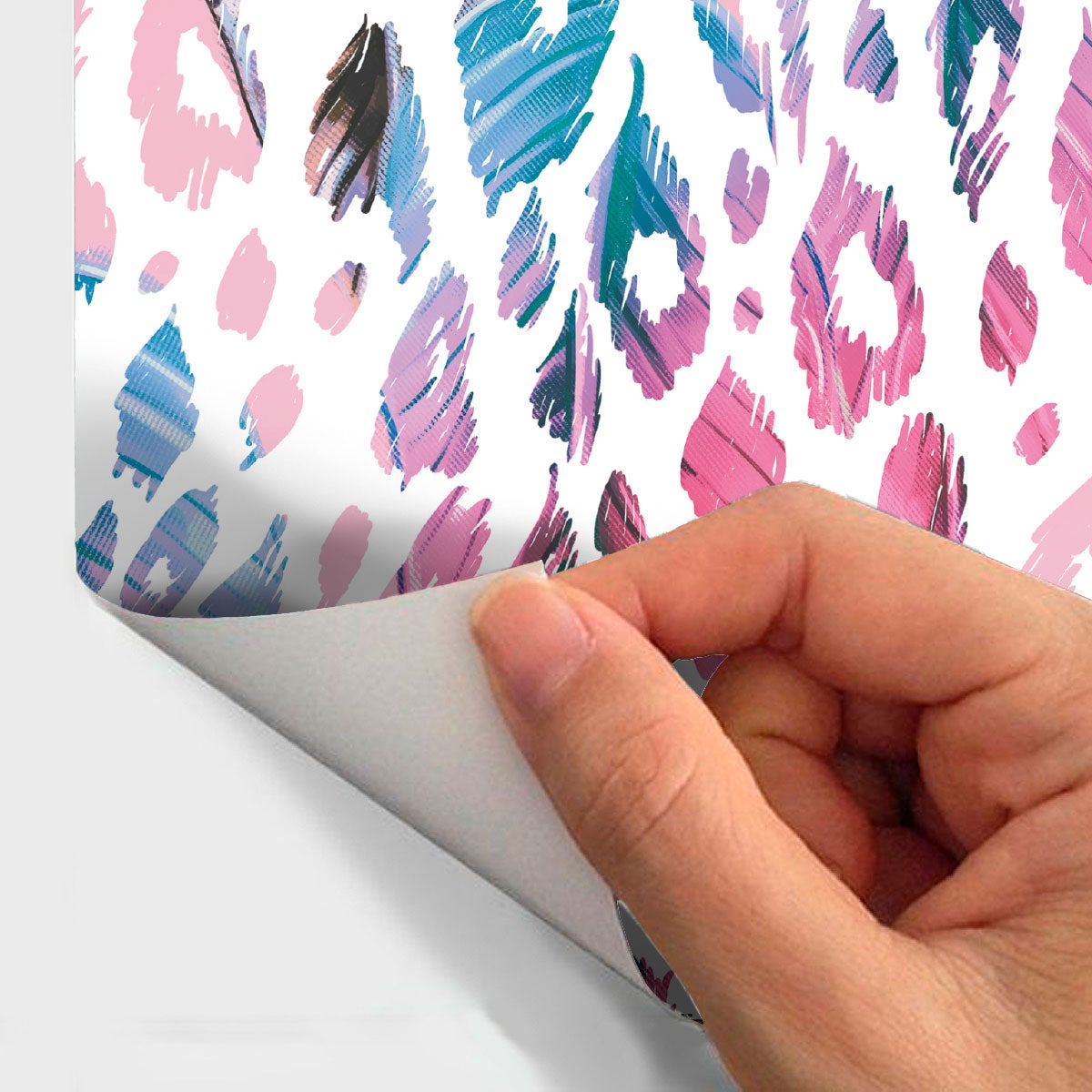 Adesivo arazzo tropicale Vergara - Sticker adesivo - adesivi murali - 40x40cm - 4