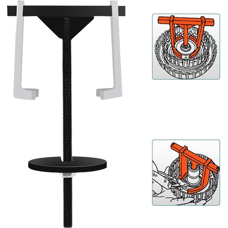 Automatic gearbox rear clutch piston ring disassembly tool automatic ...