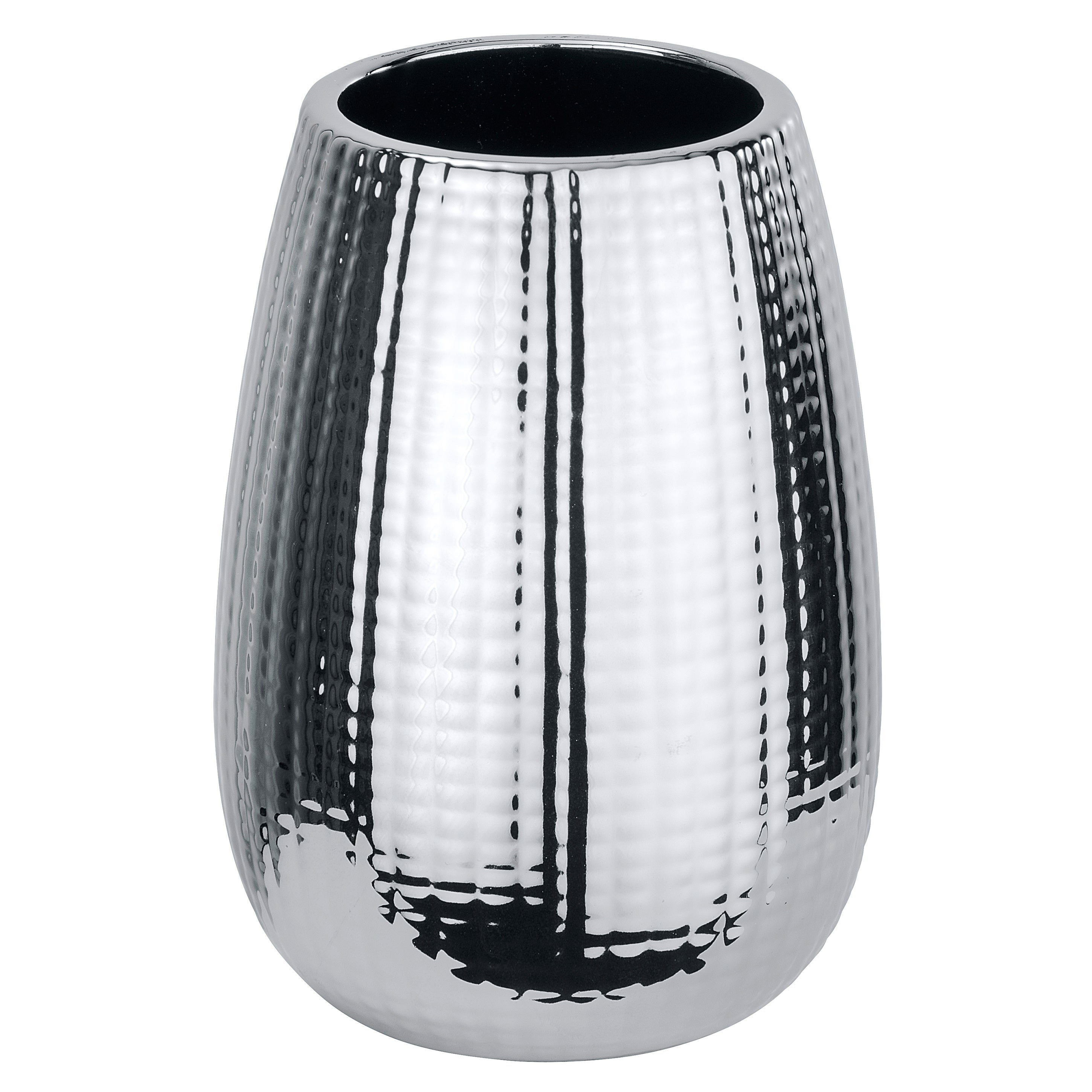 Gobelet de salle de bain design Dakar - Argent - 6