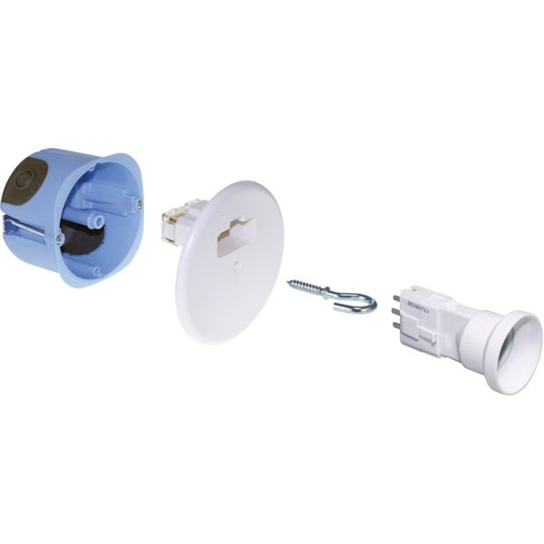 Kit point de centre BBC DCL- avec douille E27 - 4 entrées - 2