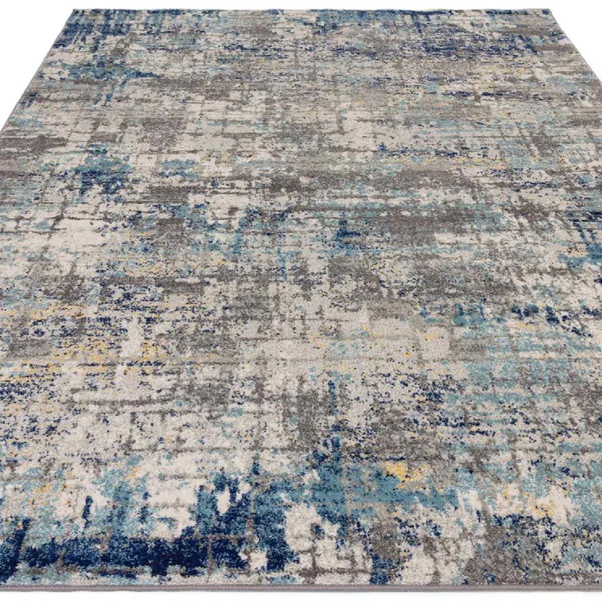 Tapis de salon moderne tissé plat HALO 160x230 cm - 3