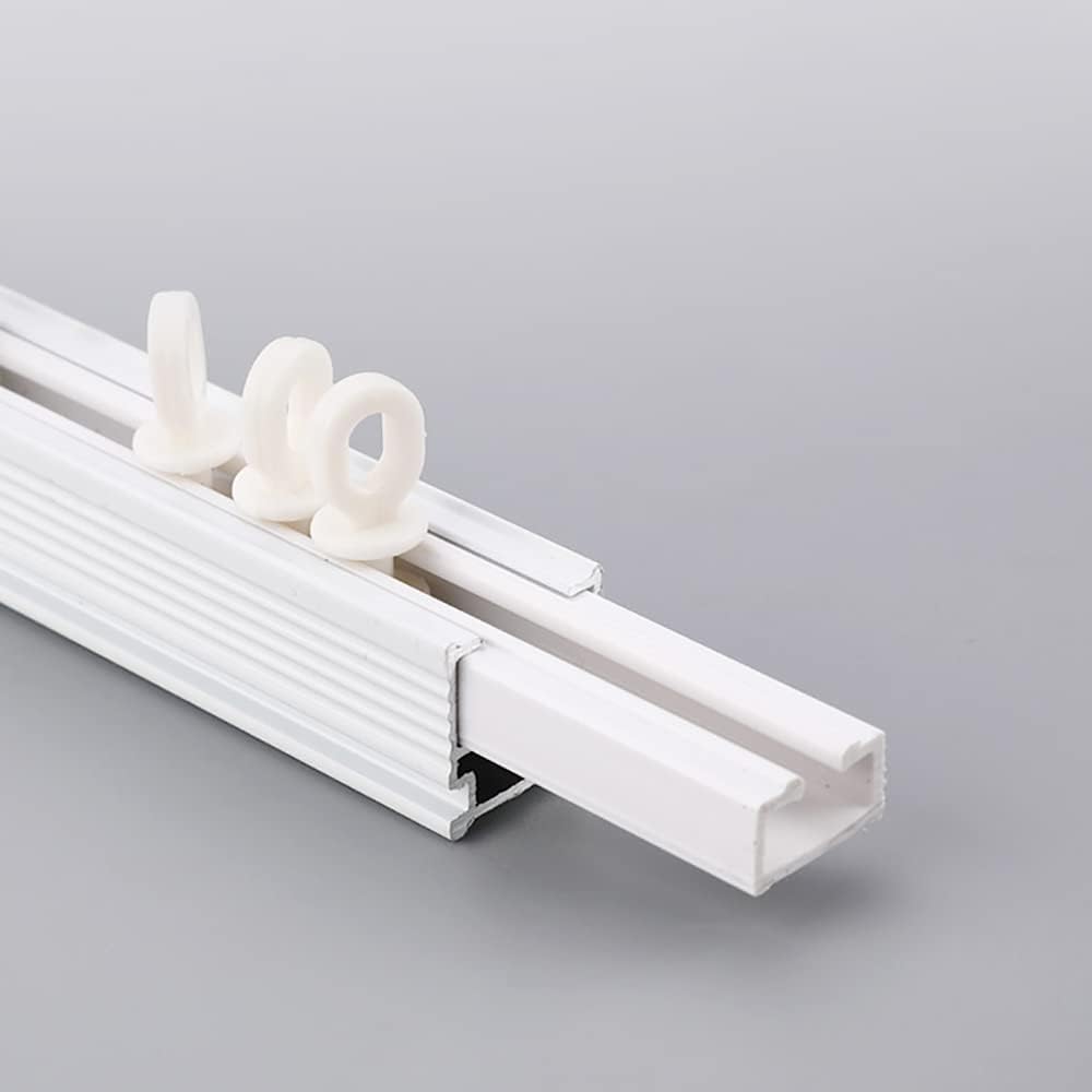 100 Pièces Glisseur Pour Rail Rideau Crochets De Rideaux Pour Rails Glisseurs De Rideau Pour Rails De Rideau De Type Rail La Pluspart Des Rideaux Glissants Ou Rideau De Douche