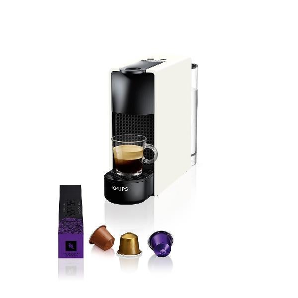Krups Blanco Cafetera De Cápsulas Nespresso Essenza Mini - Imagen 4
