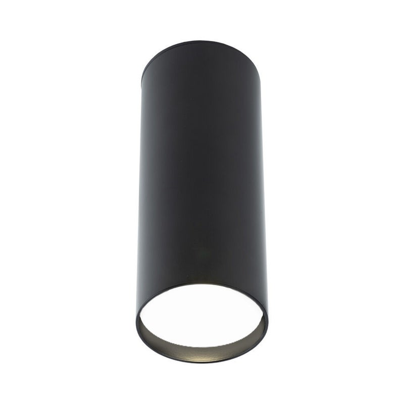 Reflektor sufitowy spot natynkowy Kobe okrągły czarny 1xGX53x9W tuba wym: 20 x 8 x 8 cm metal Shilo