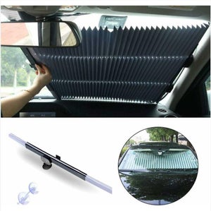 INF Parasole per finestrino auto, confezione da 6 D'argento