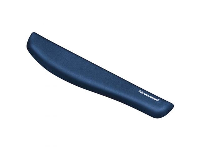 Fellowes 9287402 poggiapolso Tessuto, Schiuma Blu (Fellowes 9287402 Plushtouch Blue Keyboard Wrist Support) - Versione U