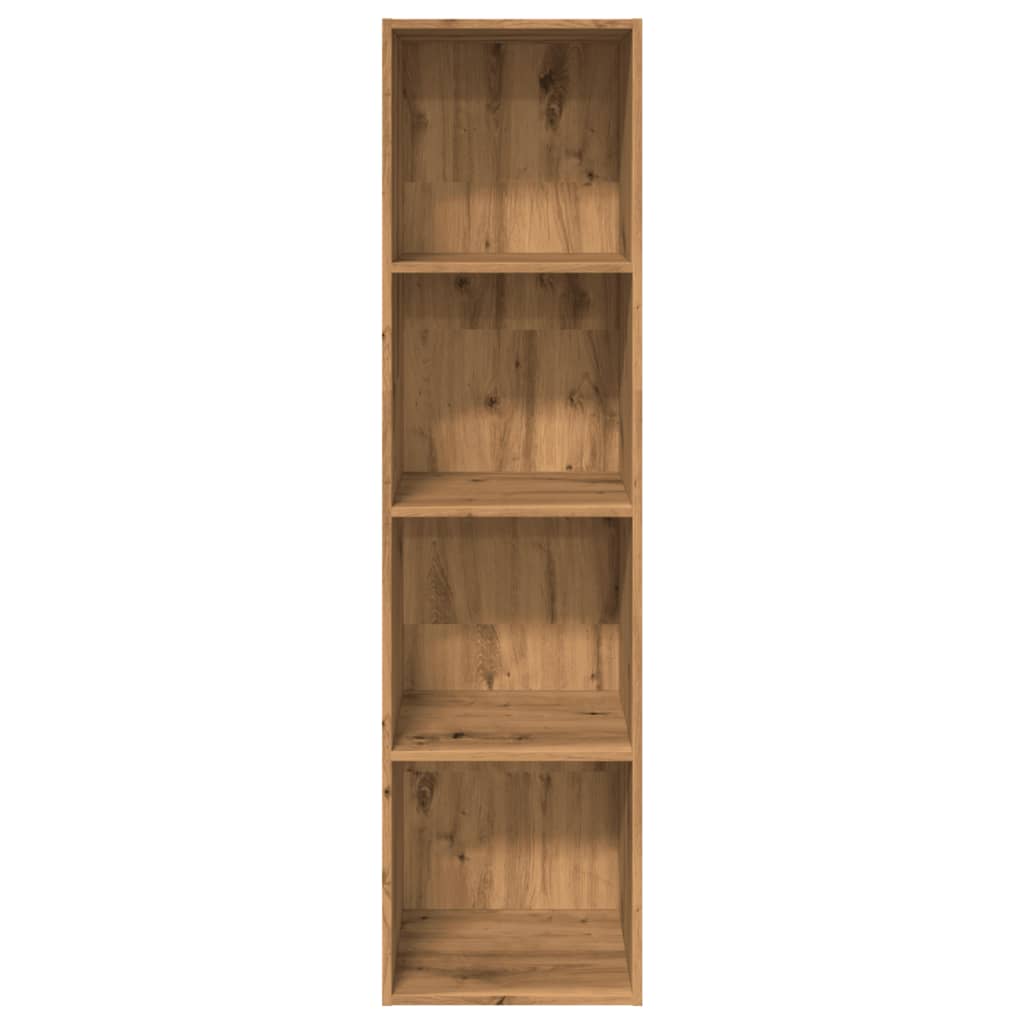 Bibliothèque pour Séjour en Bois Marron H. 30 x l. 40 x P. 30 cm - 4