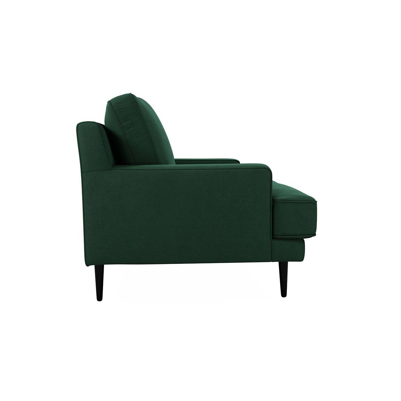 Canapé velours Oscar - 2 places - Vert Emeraude - 3