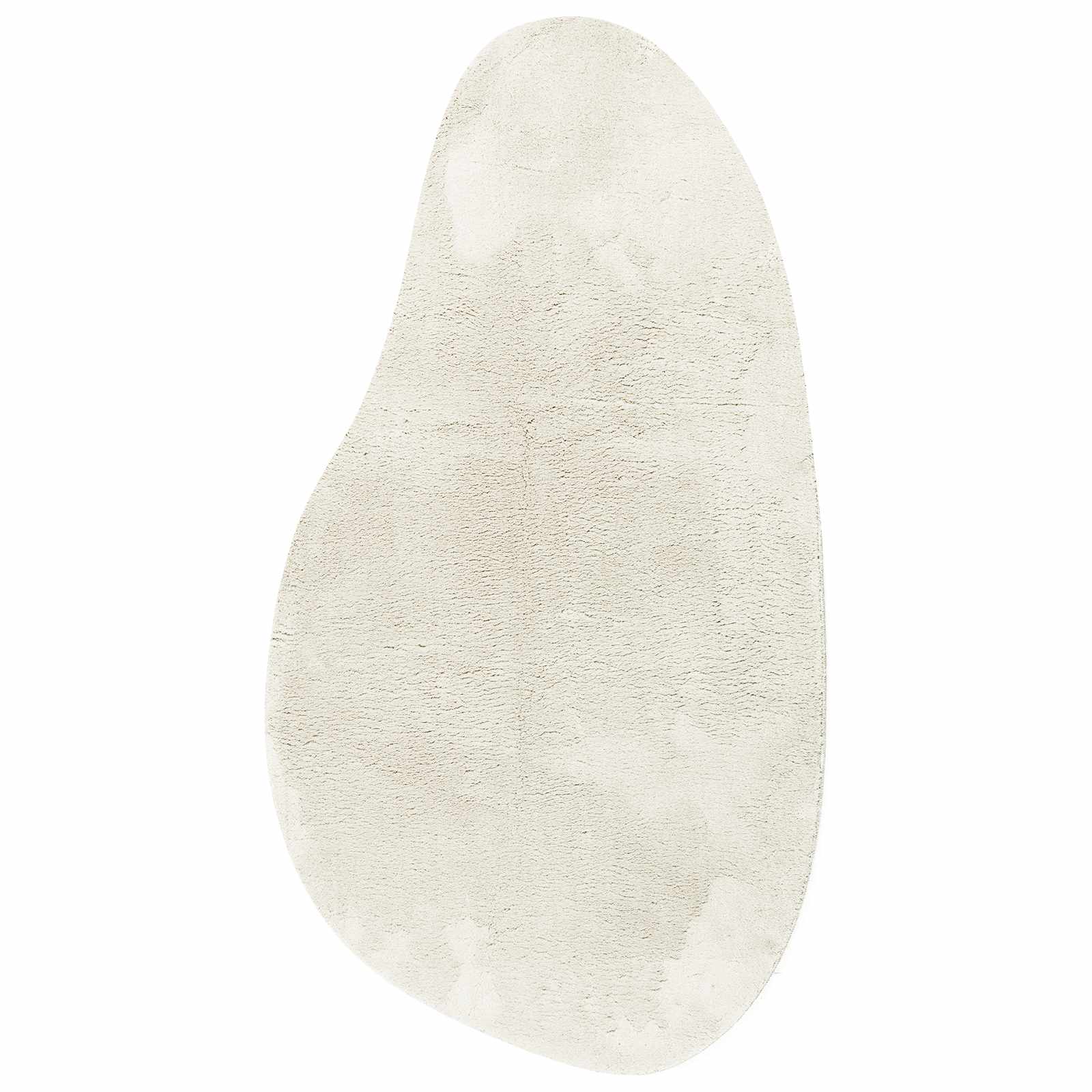 Tapis de surface HUARTE Crème 80 x 150 cm Polyester vidaXL - 2