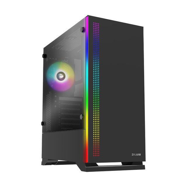 Boitier Moyen Tour ATX S5 RGB avec Panneaux vitrés (Noir)