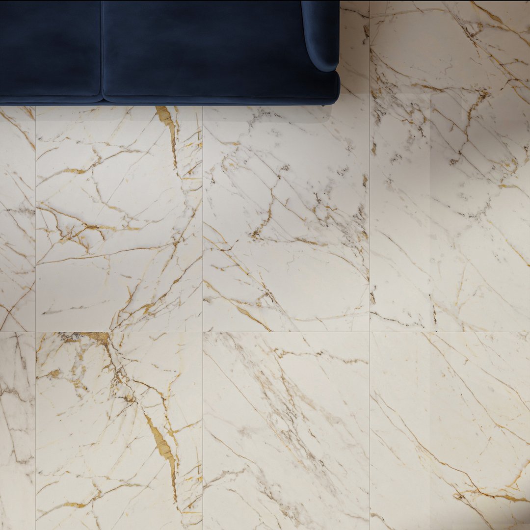 Manhattan Gold - Marmo Lucido - Piastrelle 75x150 cm 9,5 mm - MAL 5000 75x150 GLOSSY 10 mm - 3