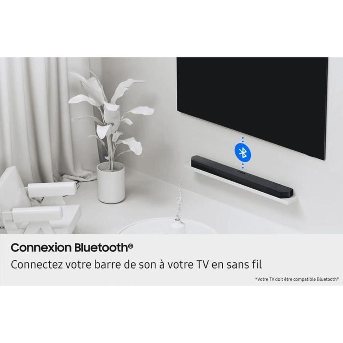 Barre de son Samsung B-Series HW-B66CF 3.1 Bluetooth 4.2 caisson sans fil 370 W noir - 6