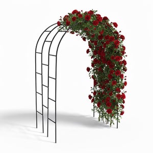 RJSQAQE Clip di supporto per piante, clip di supporto fisse per piante, gabbie e supporti per ortaggi, traliccio da giardino per piante rampicanti, riutilizzabile, a forma di 8, clip per pomodori