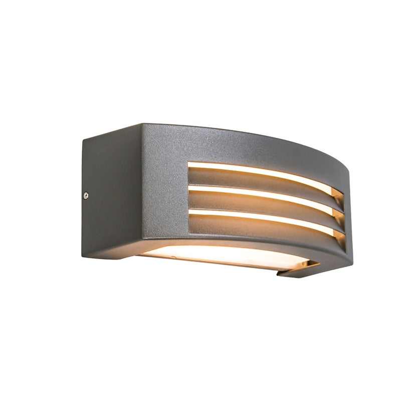 Inteligentna lampa ścienna antracytowa IP44 w tym Wi-Fi P45 - Hurricane 1