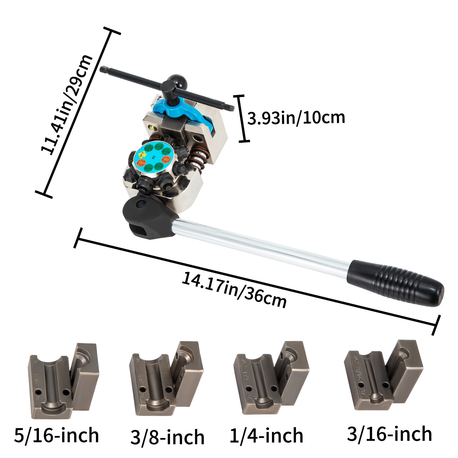 Outil d'évasement conduite frein,SucceBuy simples/doubles/à bulles à 45°,tubes 3/16