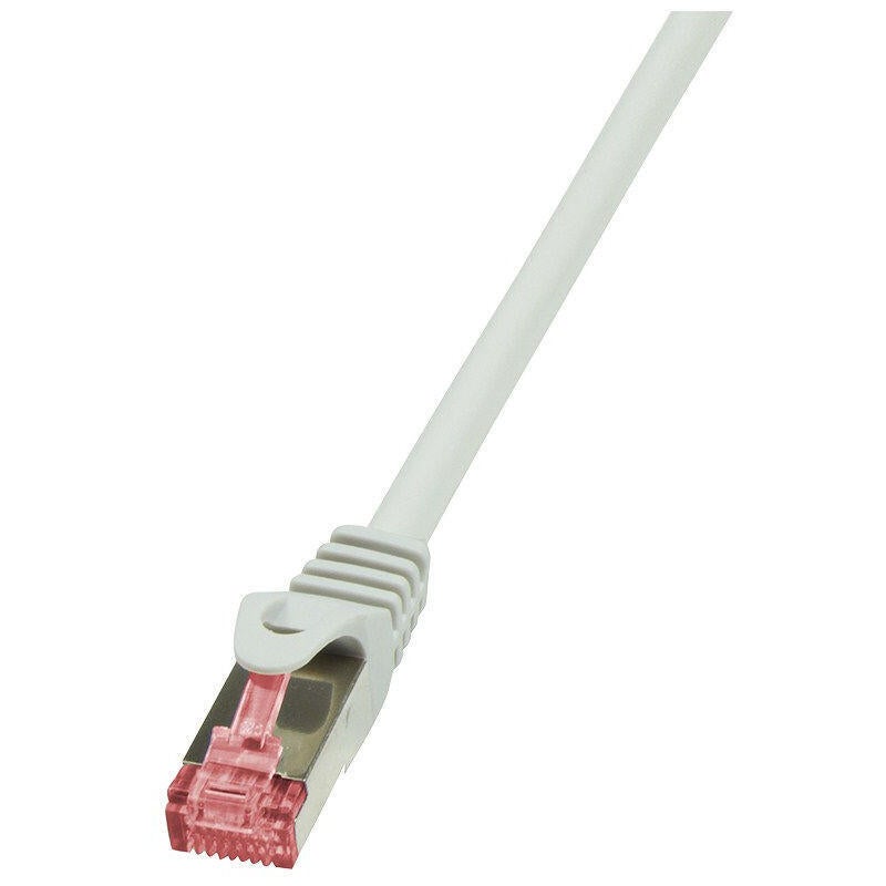 Câble Reseau RJ45 Cat6 U-UTP 100ohms Rouge Cordon De Brassage Longueur 1m Lsoh Ral3020 051862 14968434