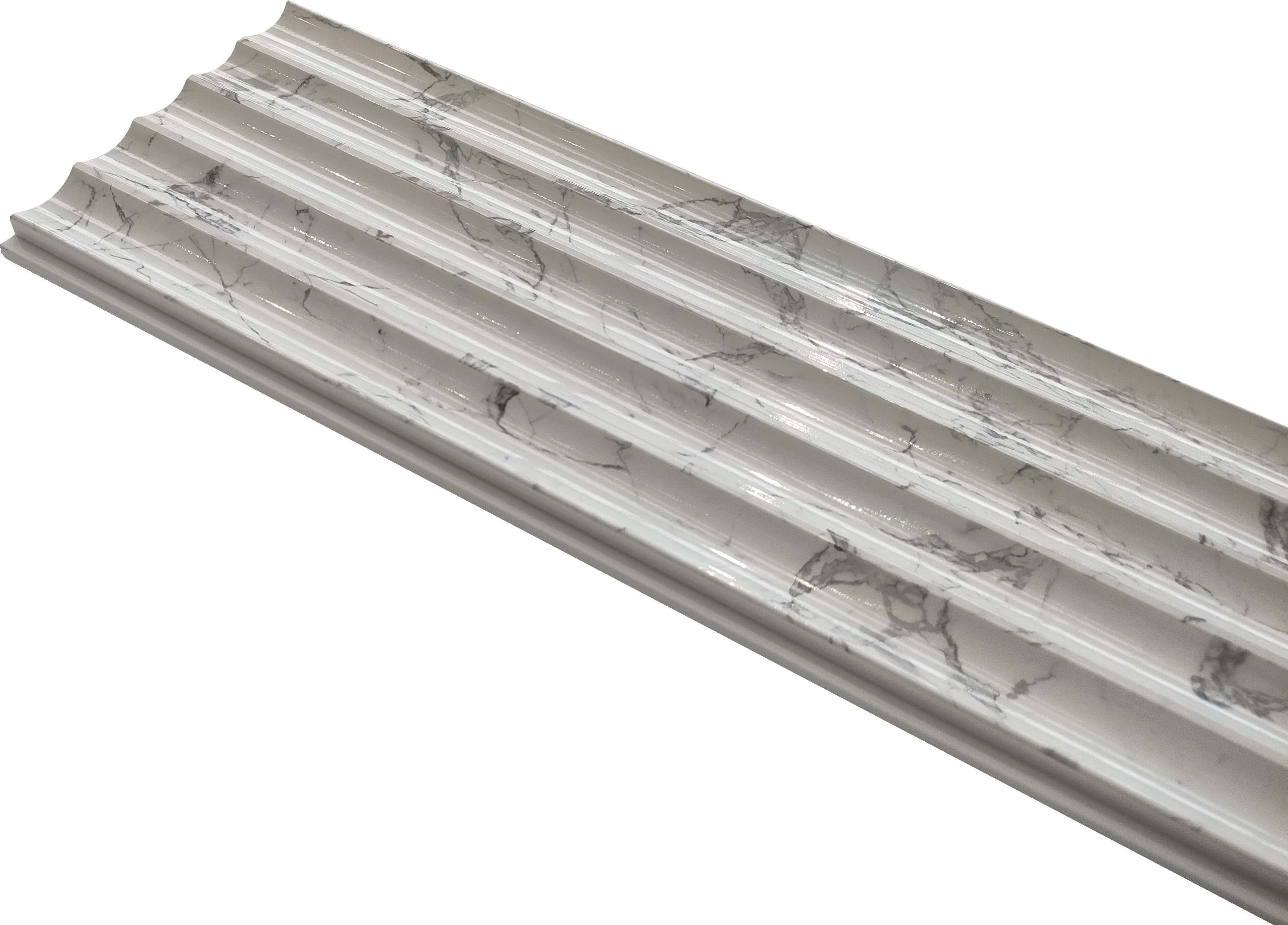 Panel ścienny PCV dekoracyjny Lineo White Marble Fllow - 4