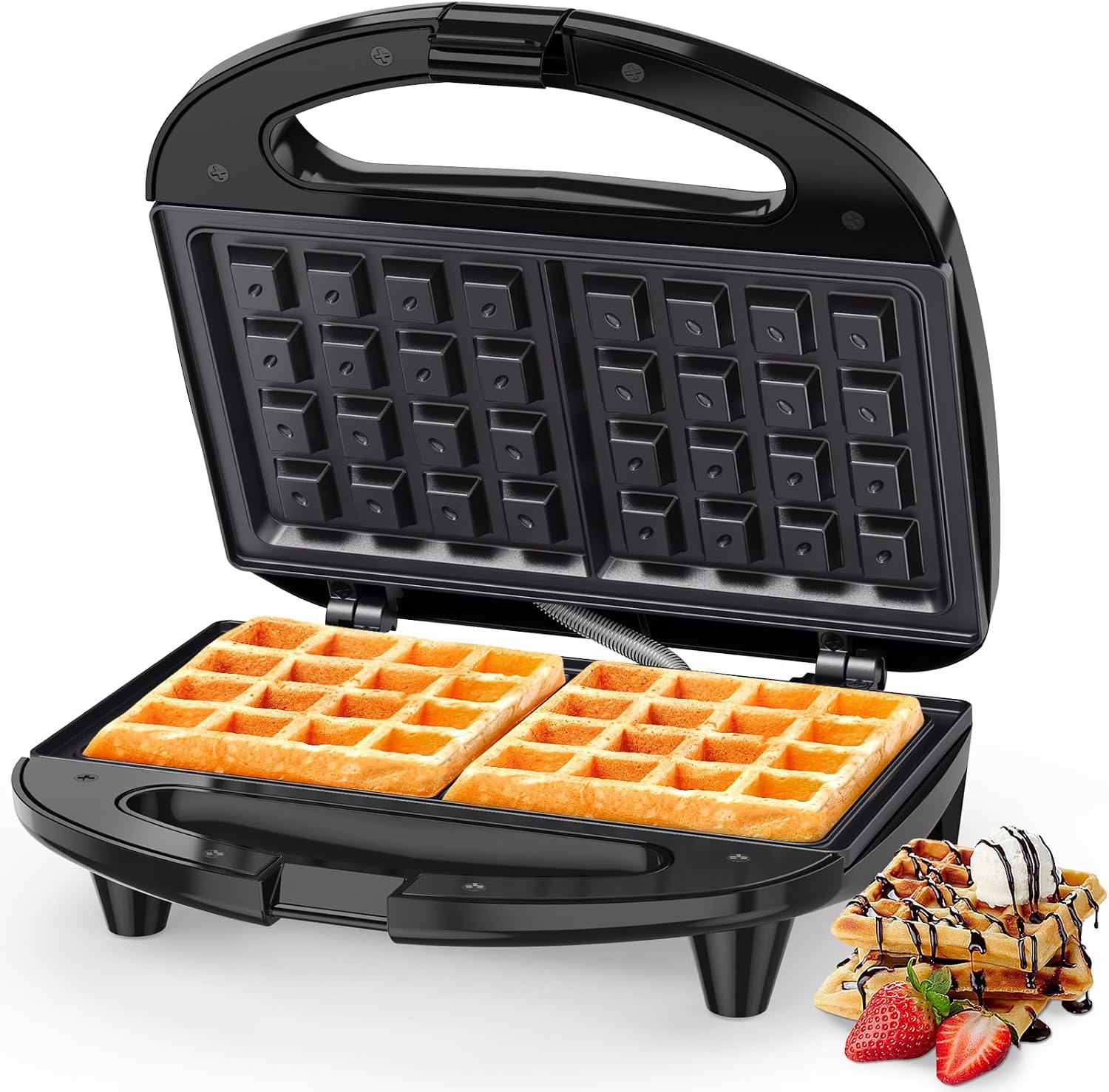 Yashe Gofrera 750 W, Negro , Leroy Merlin