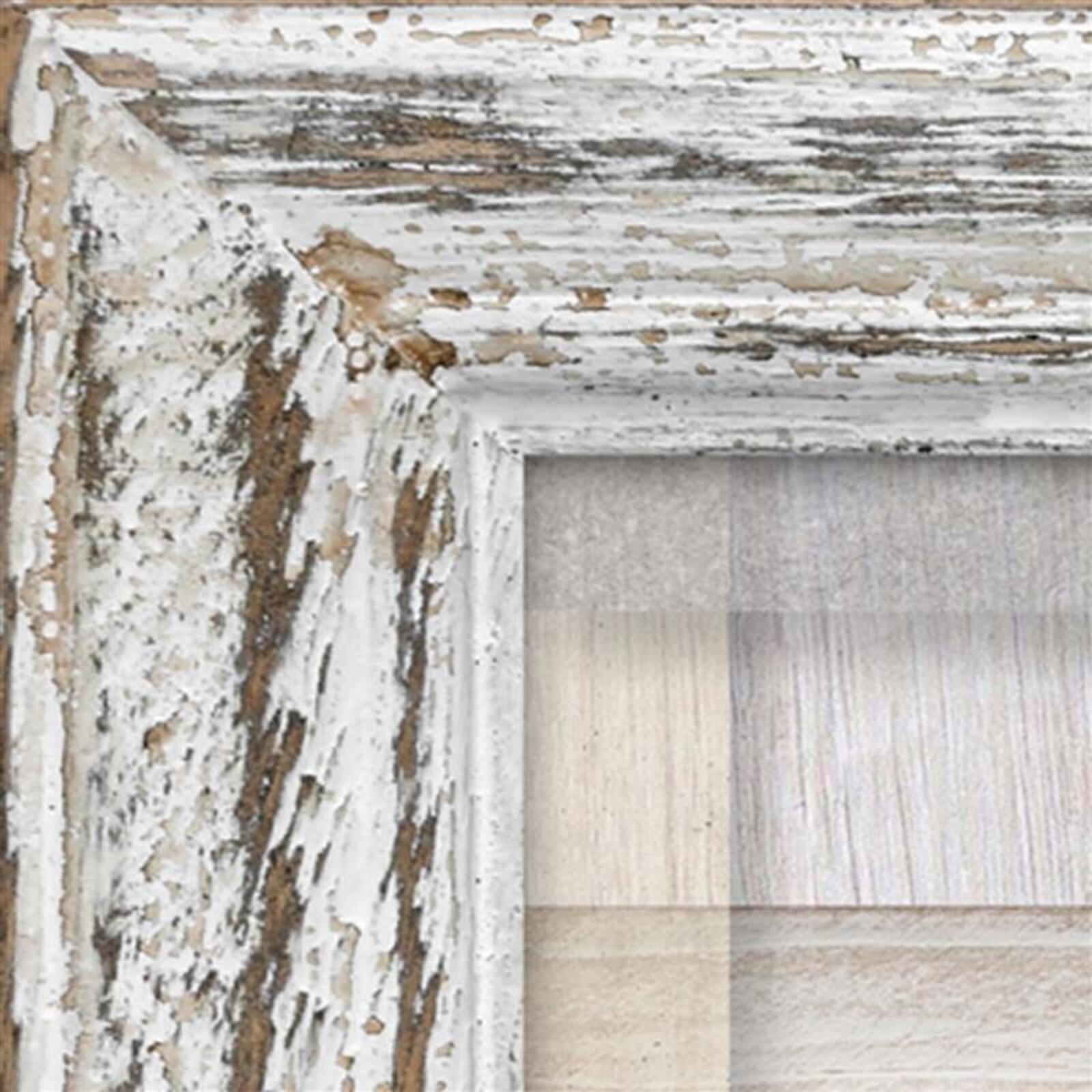 Tableau bois inscription accueil rustique cadre en bois - 120 x 80 cm - 5