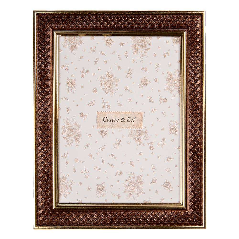 Aimant Décoratif Clayre Eef 6Y1937 Marron - Pour Frigo, Bureau, Cuisine, Chambre D’enfant | Magnets Muraux Fun | Marque Clayre Eef