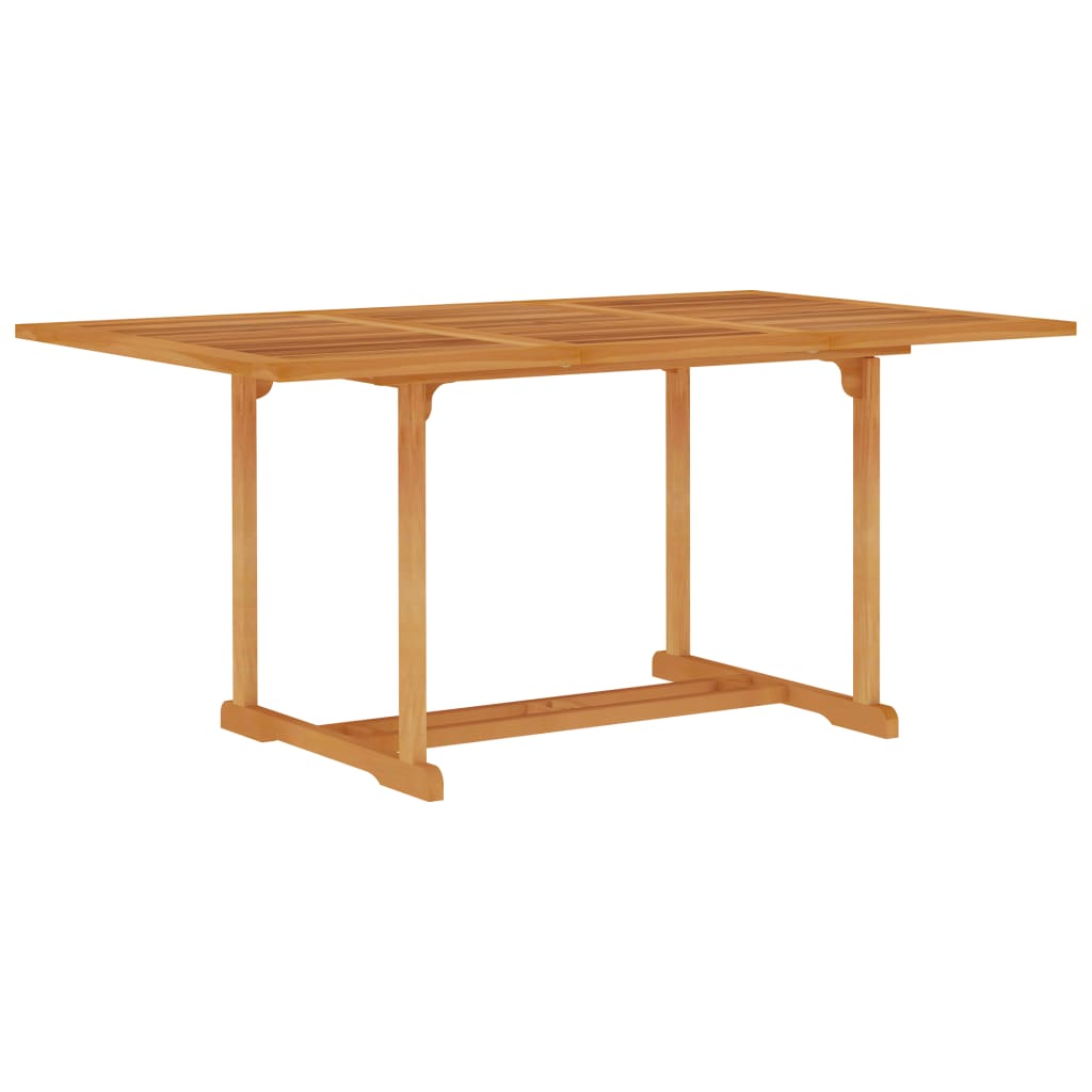 Maison Exclusive - Set da Pranzo da Giardino 5 pz in Legno Massello di Teak - 3