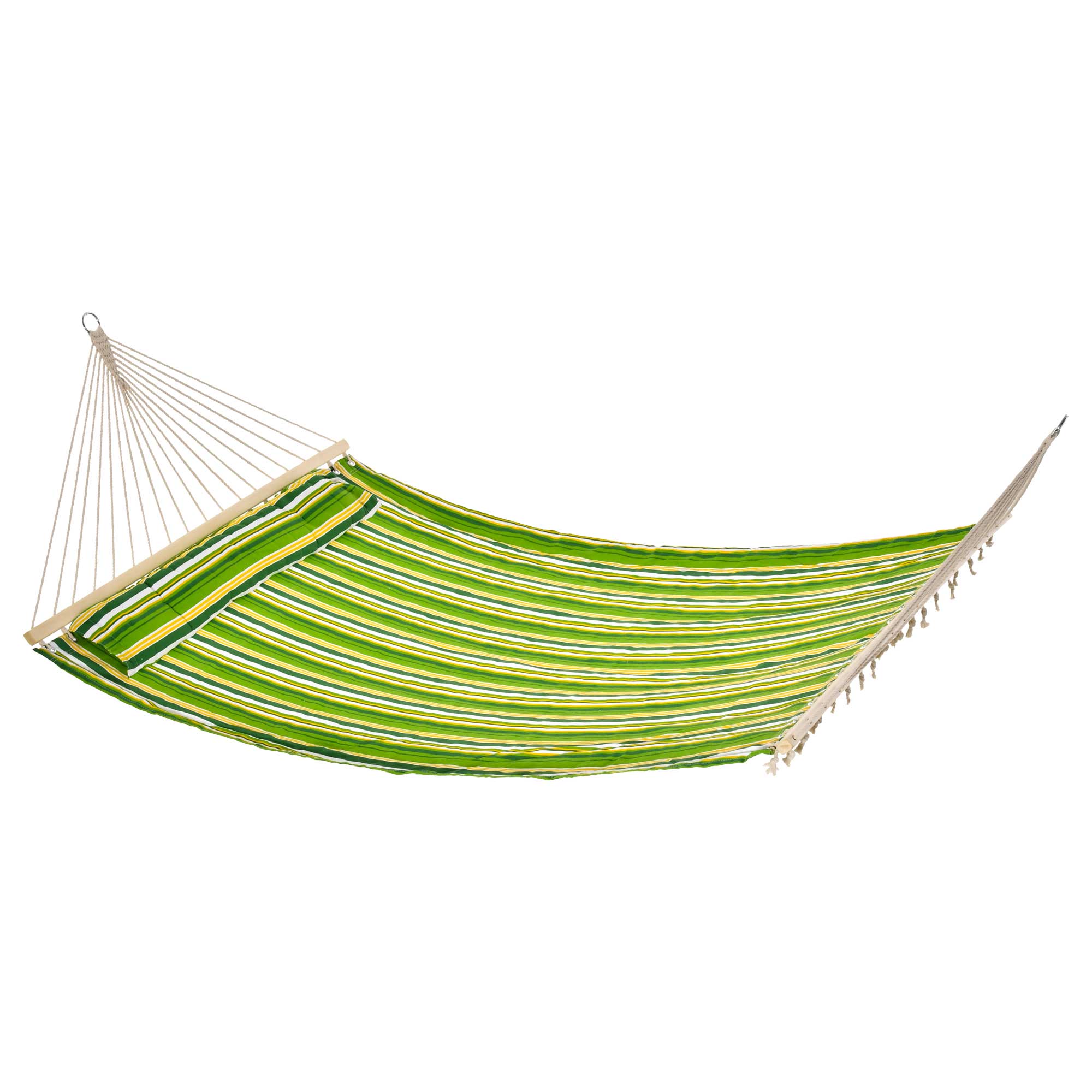 SUNCREAT Sedia amaca 2 in 1 con supporto, capacità 215,5 kg, resistente amaca per due persone con supporto, in attesa di brevetto, striscia blu