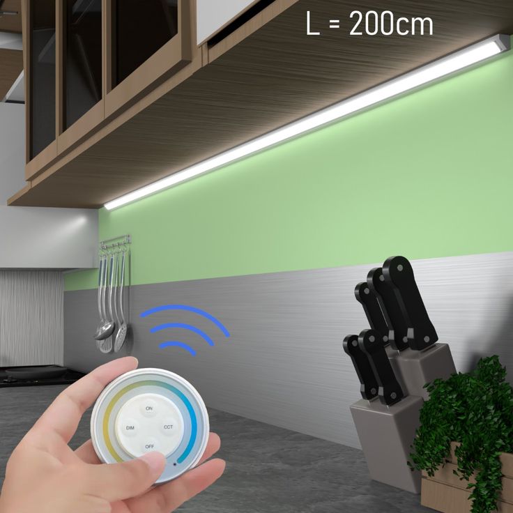 Lot De 4 Réglettes LED LINE 60 Cm - 16W, Blanc Naturel 4000K, IP40 - Pour Intérieur, Garage, Cuisine - T8 Intégré, Angle Large