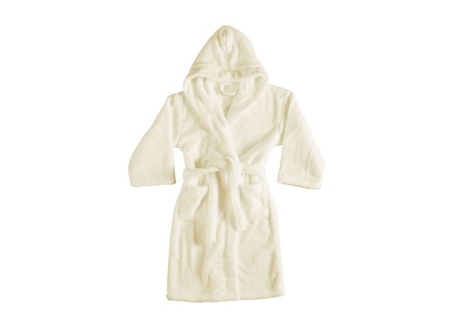 Accappatoio Unisex Spugna Pop Corn Ultra Assorbente - Con Cappuccio E Tasche, Morbido E Comodo - Foto 2