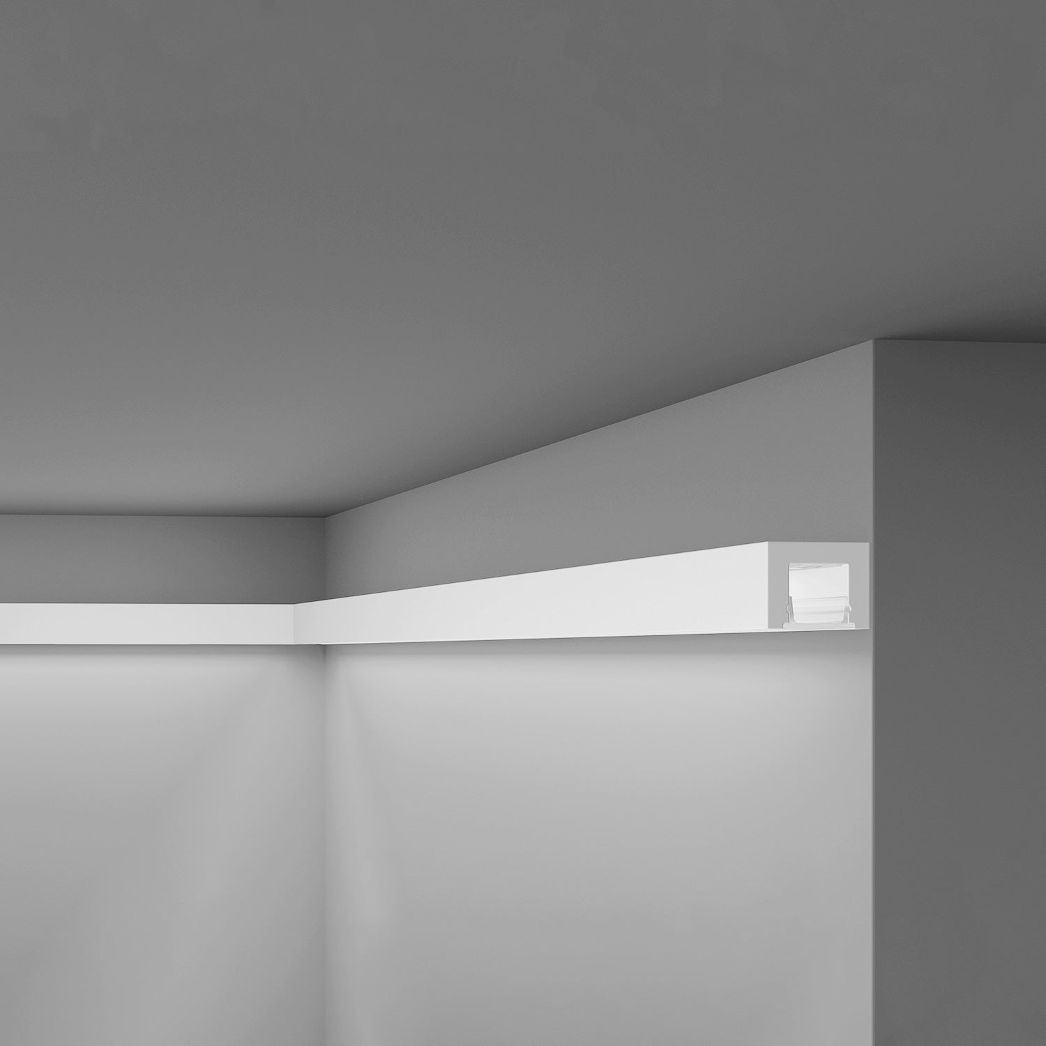 Cornisa WALLSTYL IL12 Moldura decorativa Perfil de estuco 2 m - 5