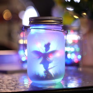 Lampada solare a farfalla sospesa, luci solari da giardino con farfalle