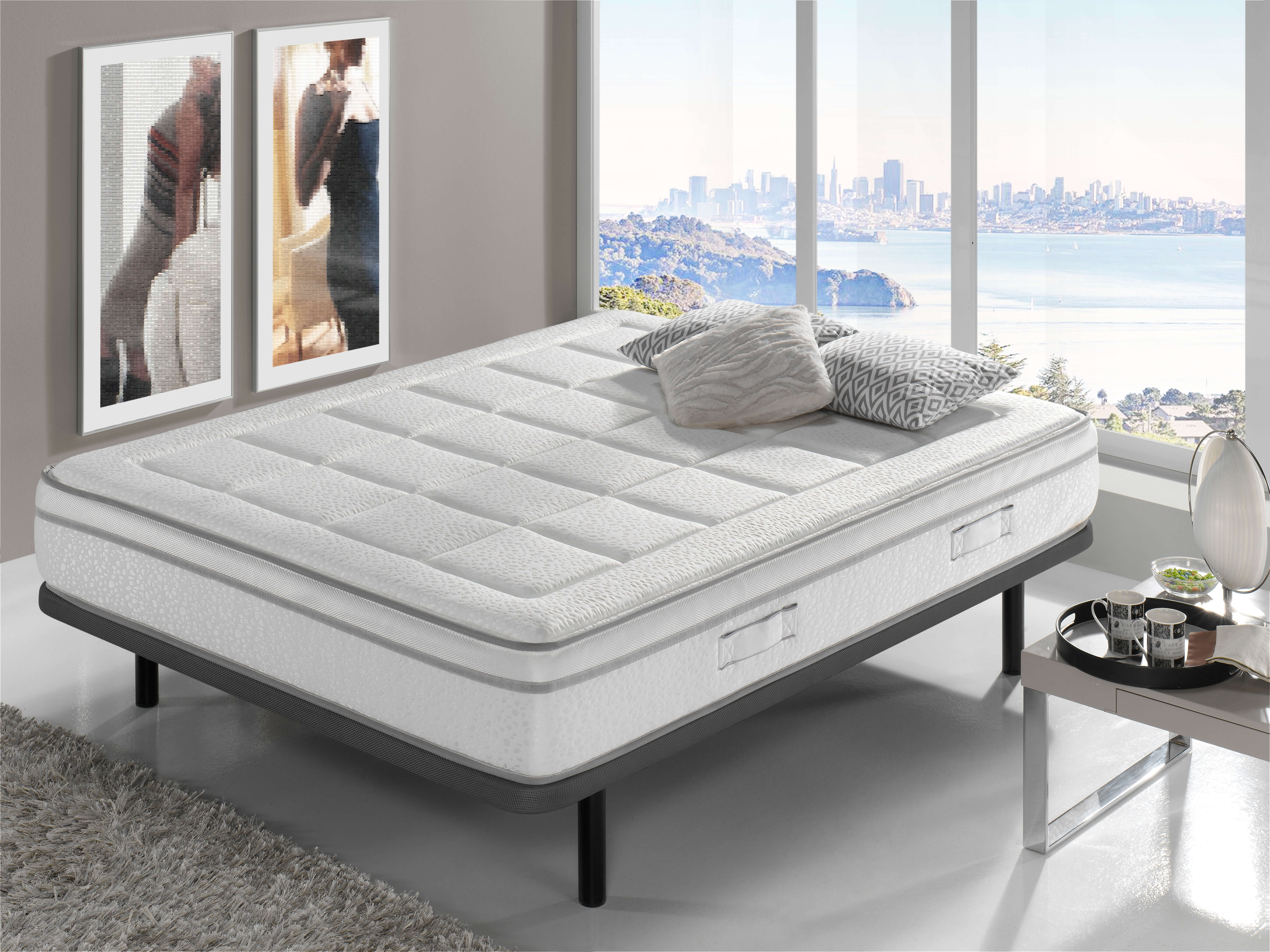 Matelas DORMISSIMO HIDRA VISCO 160x200 cm Hauteur 23 cm Mousse et Viscoélastique - 6