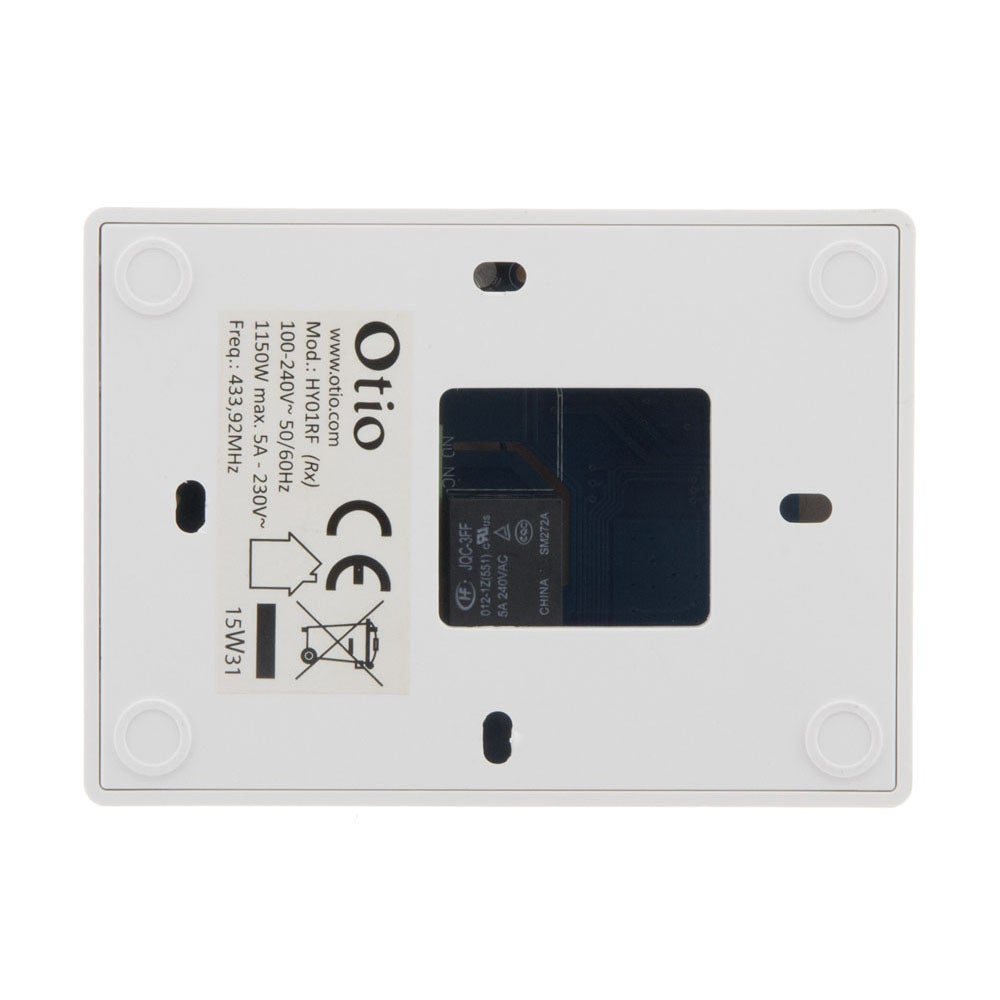 Thermostat programmable filaire - Blanc - Otio - 3