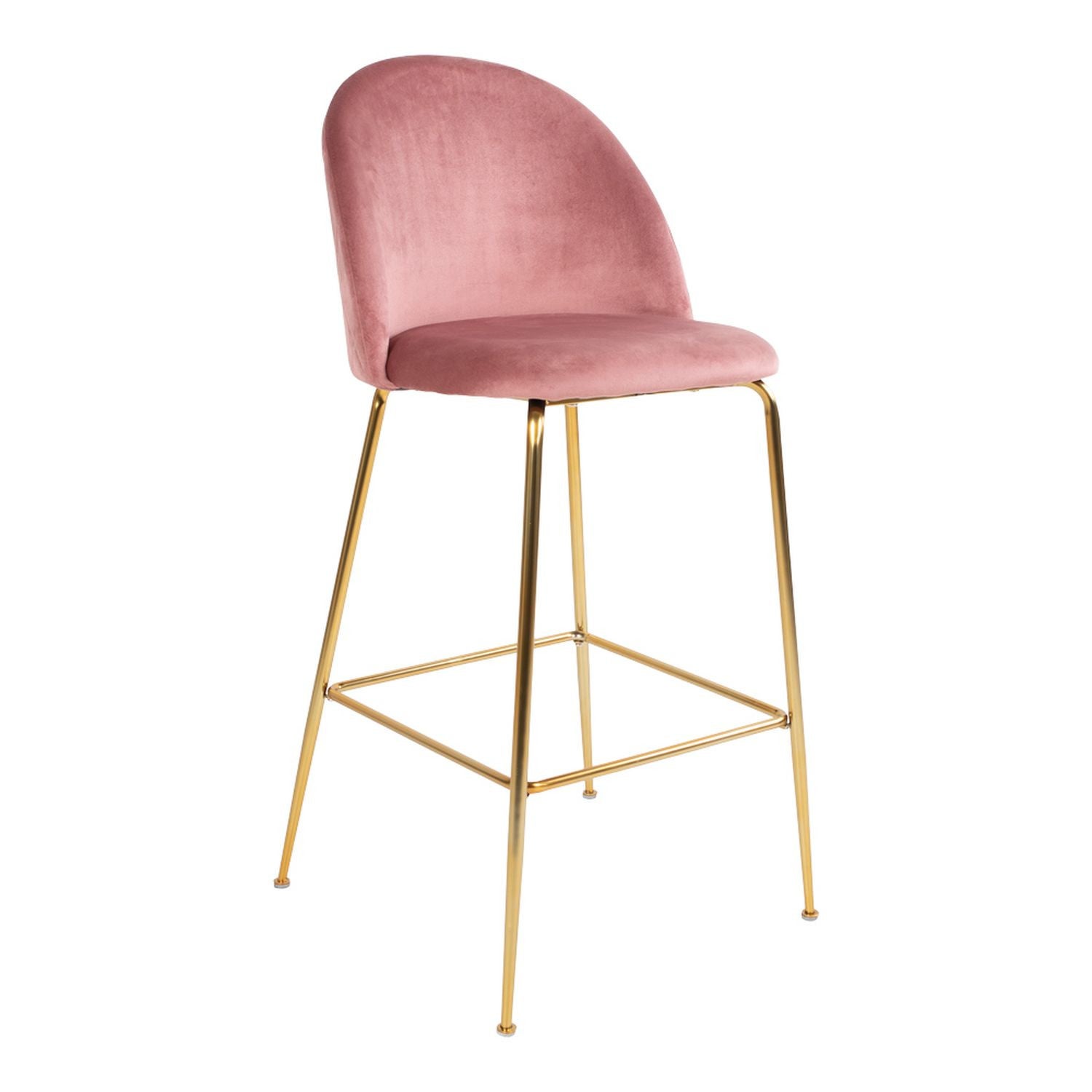 2-chaises-de-bar-en-velours-rose-avec-pieds-en-laiton-house-nordic