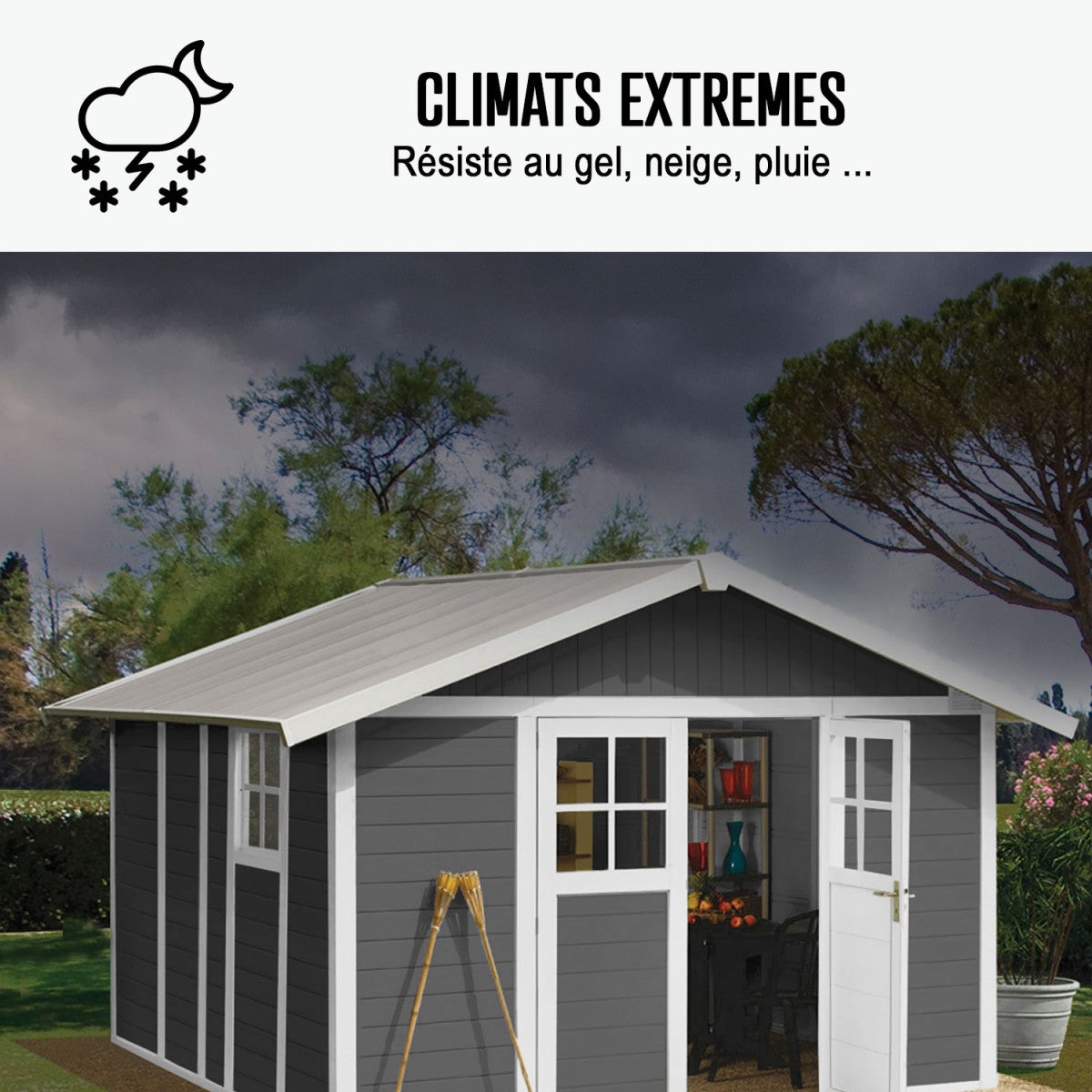 Peinture Bois Extérieur : Portails, bardage, abri, mobilier de jardin : ARCALAQUE 201 Telegris 4 - RAL 7047 - 0.5 L - ARCANE INDUSTRIES - 6