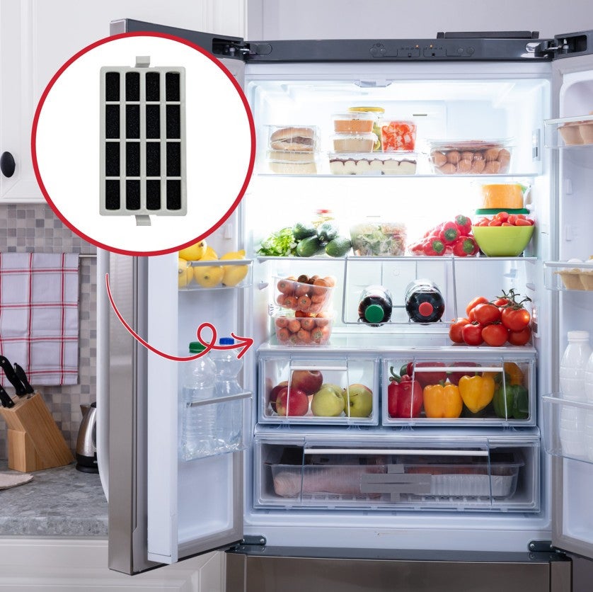 Filtro aria frigorifero Whirlpool ABF001 / 488000629721 - 4