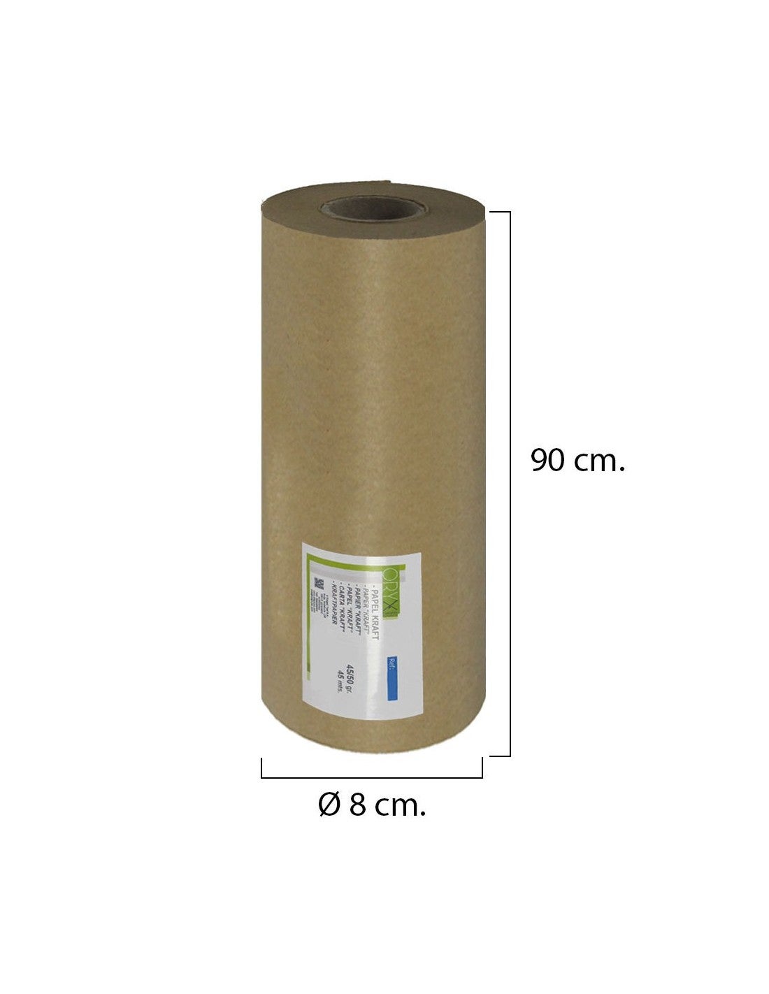Papier Kraft 45/50 Grammes Rouleau 90 cm. x 45 mètres - 3