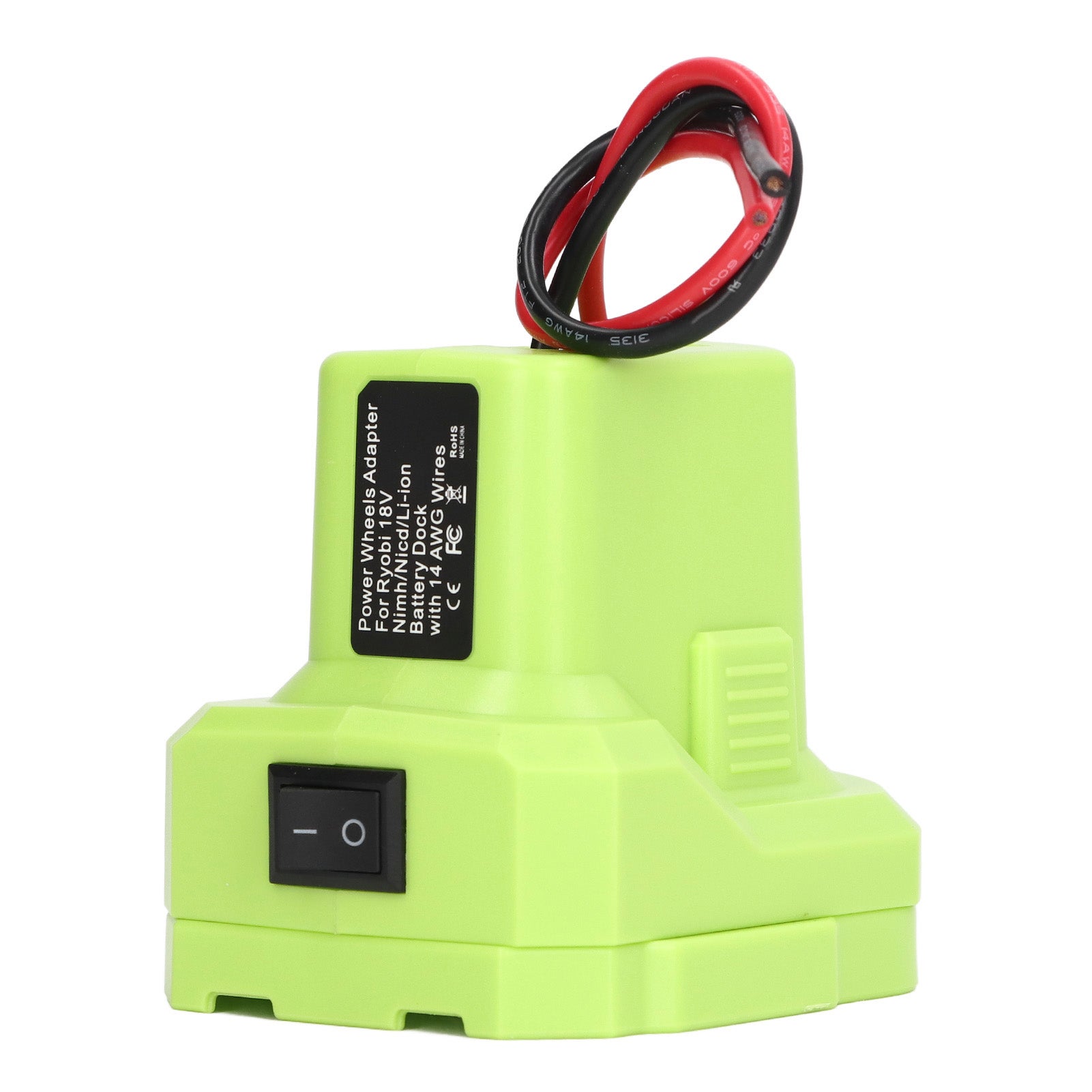 Adapter do akumulatora litowego, konwerter akumulatora do elektronarzędzi, przewód 14 AWG, do serii Ryobi 18 V One+
