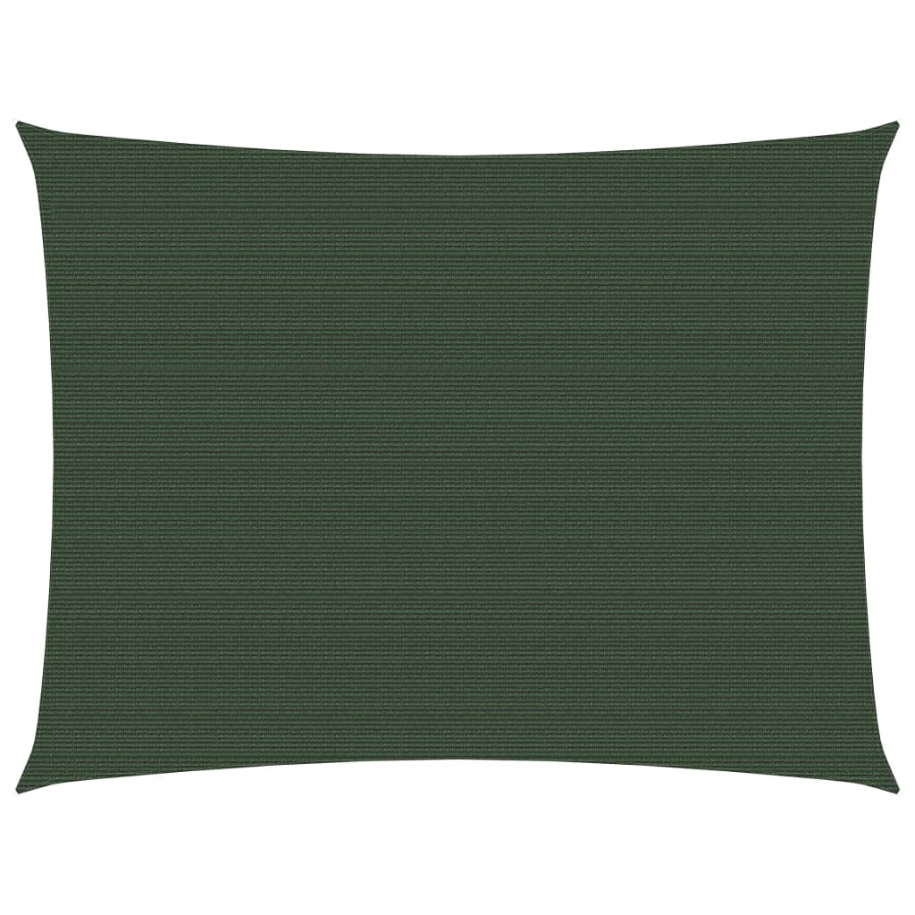 Maison Exclusive - Vela Parasole 160 g/m² Verde Scuro 2,5x3 m in HDPE - 2