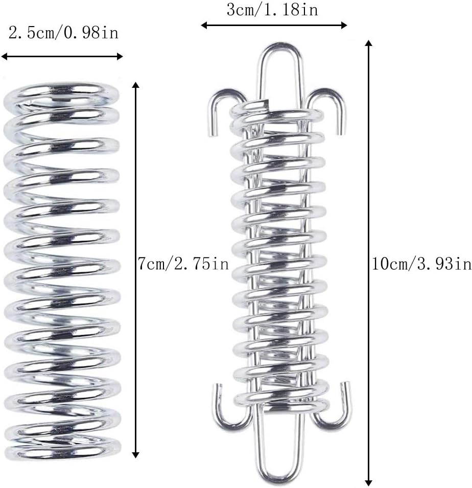 Sollbry 5 ensembles de boucles à ressort pour tente de camping, boucle