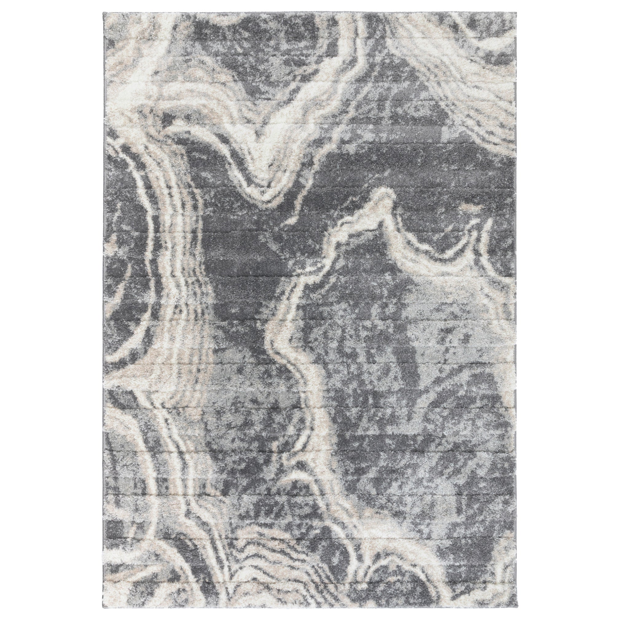 Dywan Mono 200x300 cm Marmur Antracytowy