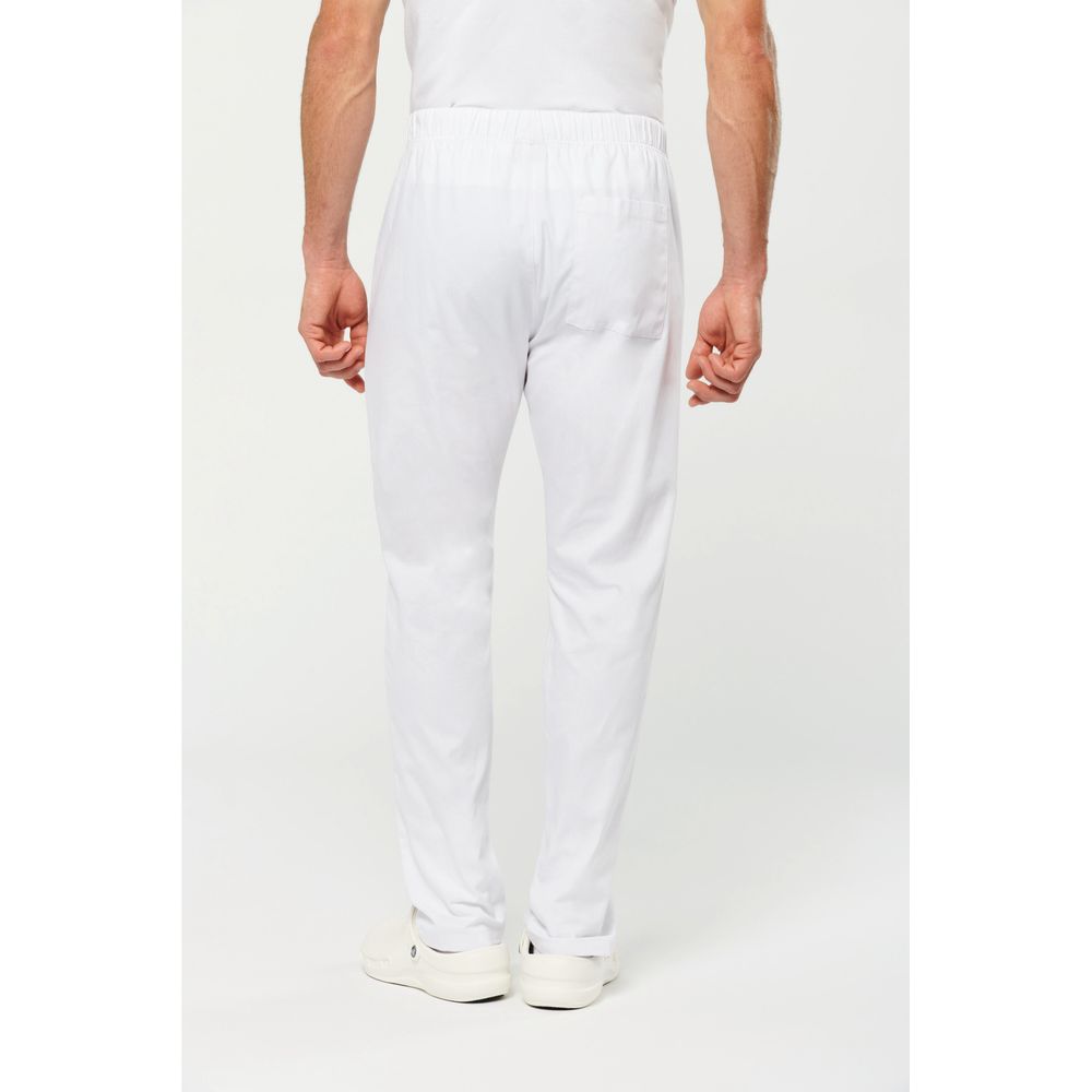 Pantalon de travail médical coton confort WK. Designed To Work Blanc S - 5